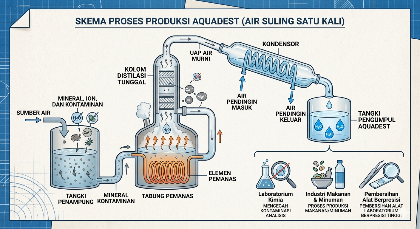 Aquadest 1